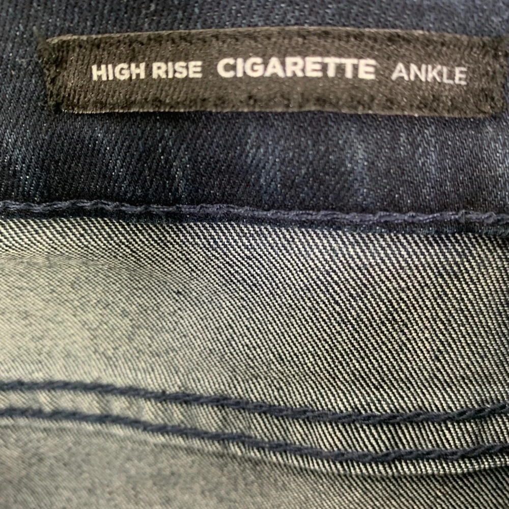 BDG High Rise Cigarette Ankle Pearl Denim Jeans 28 - Picture 7 of 14